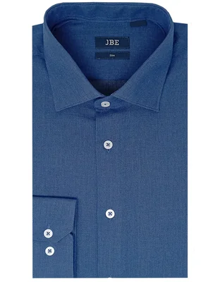 Camisa de vestir JBE manga larga para hombre