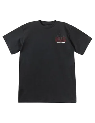 Playera Mascara De Latex Miles Morales manga corta para hombre
