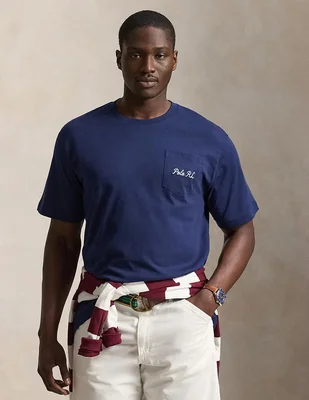Playera polo ralph lauren cuello redondo para hombre
