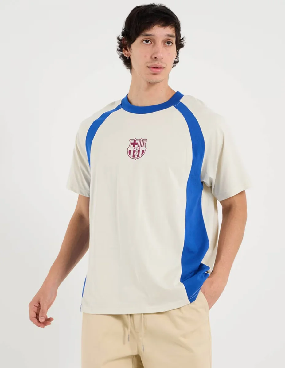Playera Fc Barcelona manga corta para hombre
