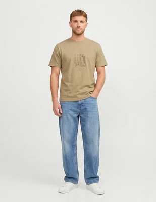 Playera jack & jones cuello redondo para hombre