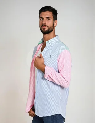Camisa casual Muletta manga larga para hombre