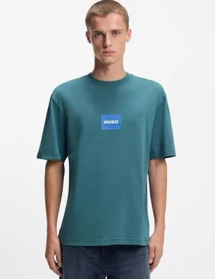 Playera Hugo Blue cuello redondo para hombre