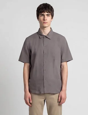 Sobrecamisa Casual Aéropostale De Textil Manga Corta Para Hombre