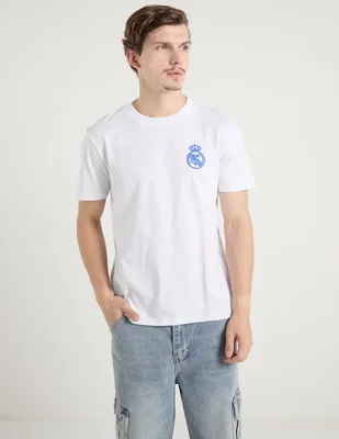 Playera Real Madrid cuello redondo para hombre