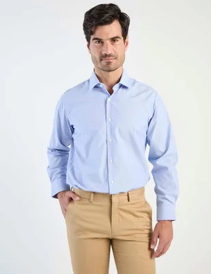 Camisa de vestir Regent Street manga larga para hombre