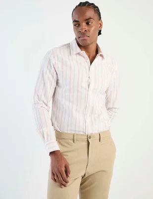 Camisa casual Elemento Uomo de algodón manga larga para hombre