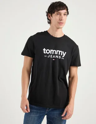 Playera Tommy Jeans Graphic cuello redondo para hombre