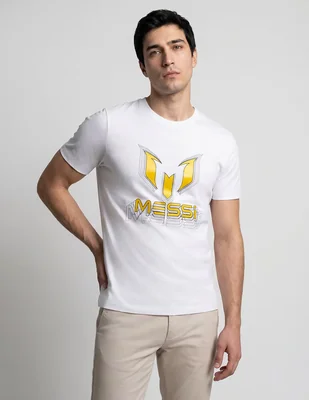 Playera Messi cuello redondo para hombre