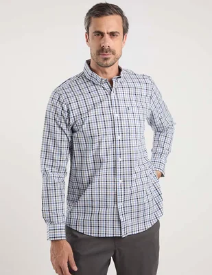 Camisa casual Dioro manga larga para hombre