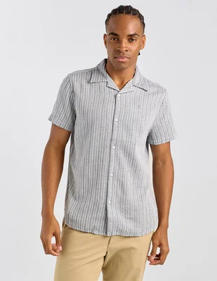 Camisa casual Elemento Uomo de algodón manga corta para hombre