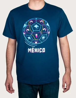 Playera Someone Somewhere México Mágico cuello redondo para hombre