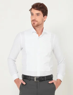 Camisa de vestir Jbe manga larga para hombre