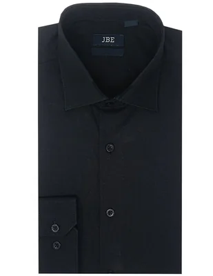 Camisa formal jbe de algodón manga larga para hombre