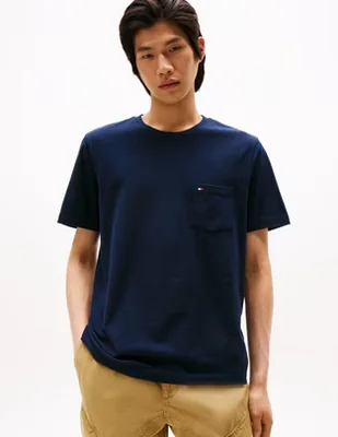 Playera Tommy cuello redondo para hombre