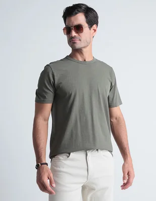 Playera Faherty cuello redondo para hombre