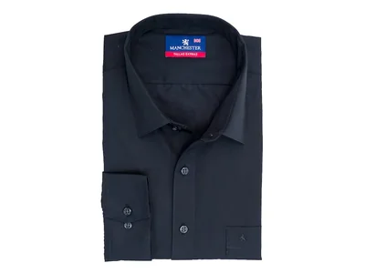 Camisa de vestir Manchester manga larga para hombre