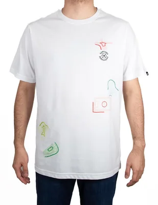 Playera Someone Somewhere Global Soccer Fest cuello redondo para hombre
