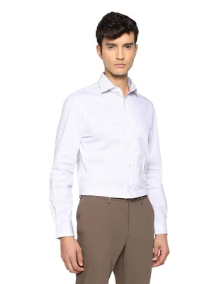 Camisa formal Michael Kors de algodón manga larga para hombre