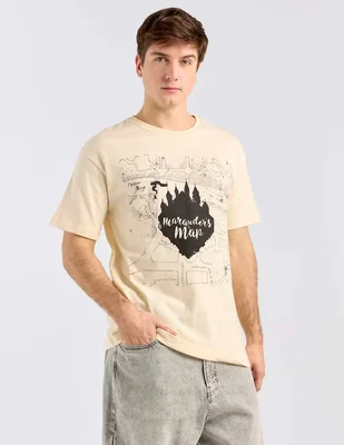 Playera Harry Potter cuello redondo para hombre