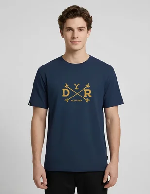 Playera Yellowstone cuello redondo para hombre