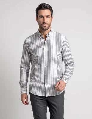 Camisa JBE manga larga para hombre