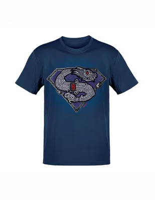 Playera Karani-Art Quetzal Man cuello redondo para hombre