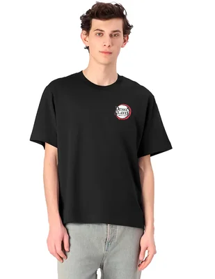 Playera Demon Slayer cuello redondo para hombre