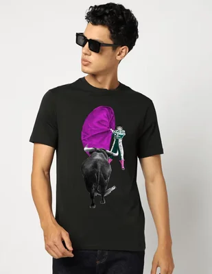 Playera Marëvnyk Tauromaquia Torero Toro Zapopina cuello redondo para hombre