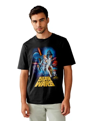 Playera aurimoda starwars cuello redondo para hombre