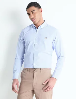 Camisa business casual Spagnolo manga larga para hombre