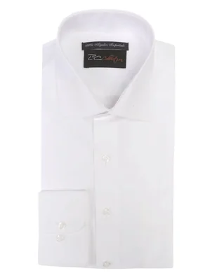 Camisa de vestir L.P.C. de algodón manga larga para hombre