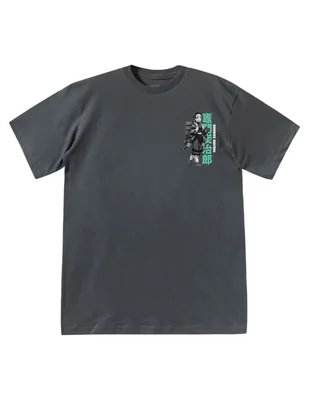 Playera Mascara De Latex Tanjiro Kamado manga corta para hombre