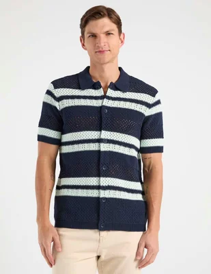 Camisa casual Elemento Uomo de algodón manga corta para hombre