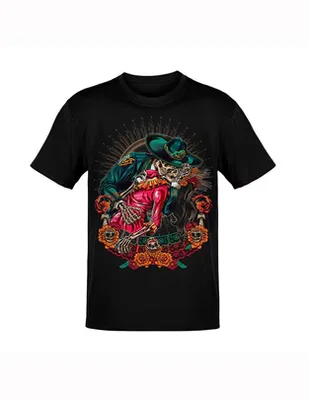Playera Karani-Art Beso Eterno cuello redondo para hombre
