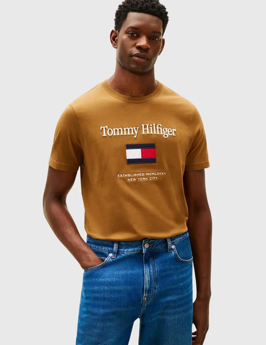 Playera Tommy Hilfiger cuello redondo para hombre