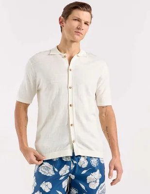 Camisa casual Elemento Uomo de algodón manga corta para hombre