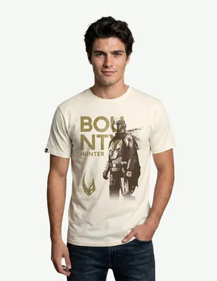 Playera Disney The Mandalorian cuello redondo para hombre