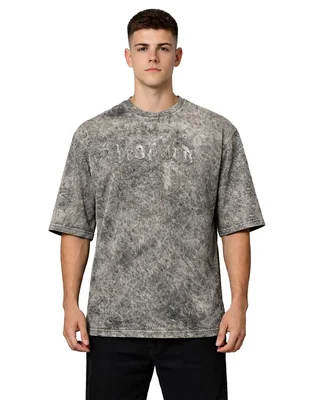 Playera John Leopard cuello redondo para hombre
