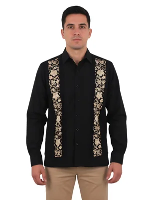 Guayabera manga Larga TEYA ARTESANAL para