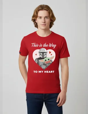 Playera disney star wars cuello redondo para hombre