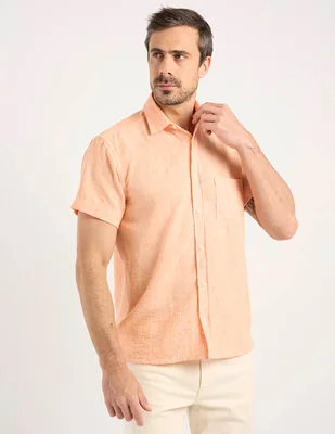 Camisa casual Polosur manga corta para hombre