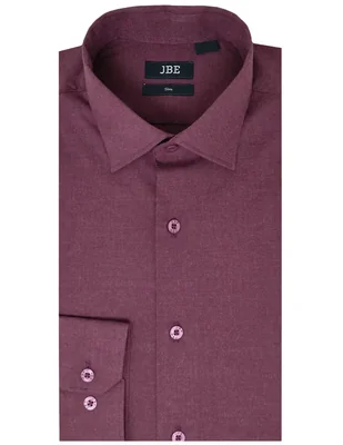 Camisa formal jbe manga larga para hombre