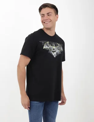 Playera K-Swiss batman jacob cuello redondo para hombre