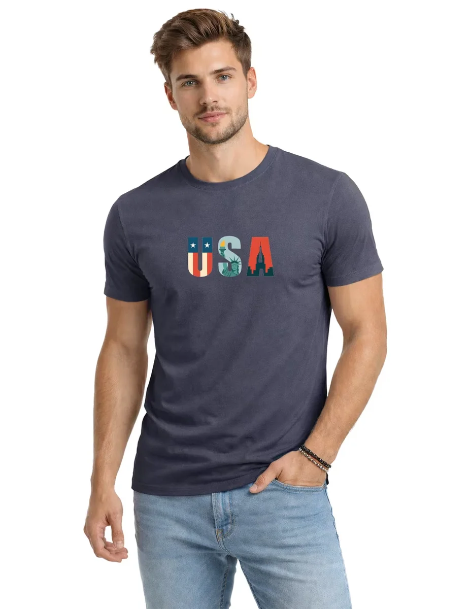 Playera Voltaica cuello redondo para hombre