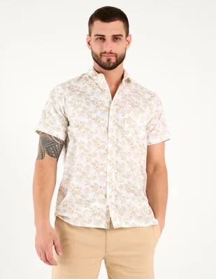 Camisa casual Polosur manga corta para hombre