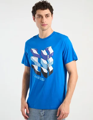 Playera Messi cuello redondo para hombre