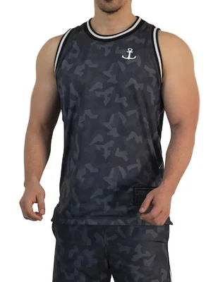 Playera John Leopard mamba state cuello redondo para hombre