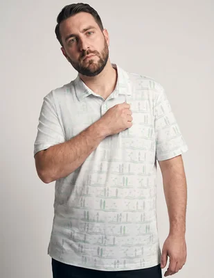 Playera deportiva para golf Pga de hombre