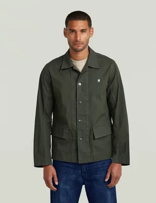 Camisa casual g-star manga larga para hombre